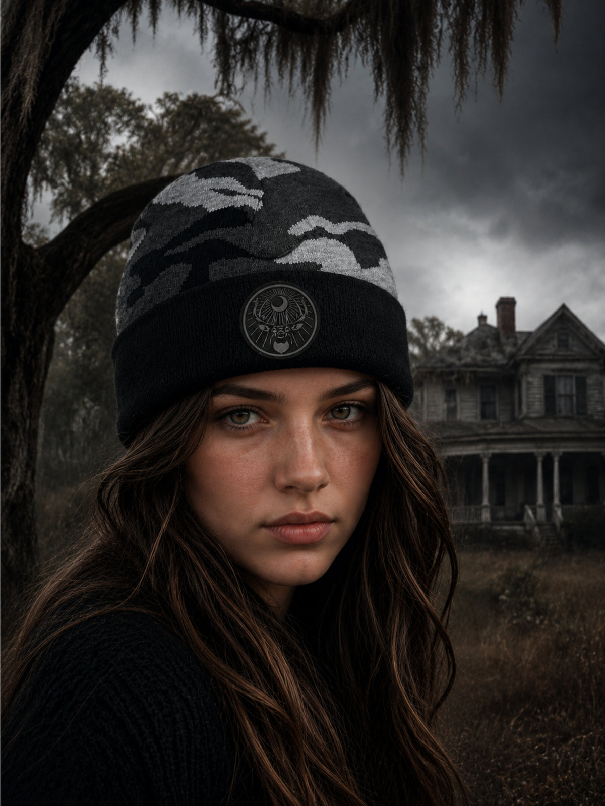 All Seeing Buck Beanie